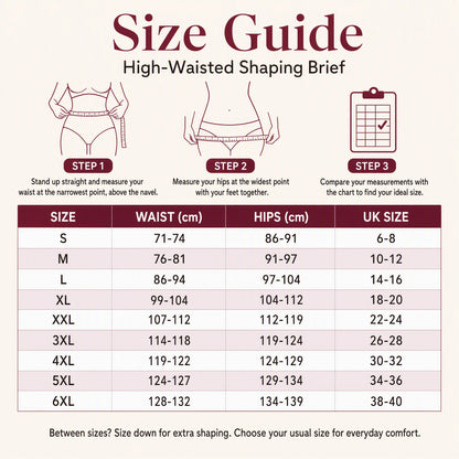 CrossHold™ Shaping Brief — High-Waisted Seamless Tummy Control | VESTALINI